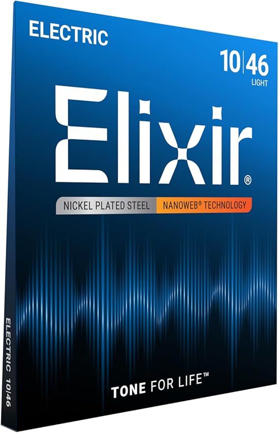 Elixir 010-046 Nanoweb Electric Guitar String (12052)