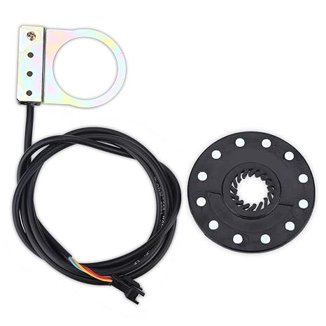 E Bike Speed Sensor, Speed Sensor, E Bike Pedal 12 Magnet E Bike PAS System Auxiliary Sensor