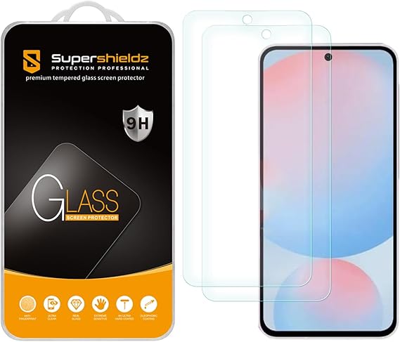 Supershieldz (2 Pack) Designed for Samsung Galaxy A36 5G / A37 5G Tempered Glass Screen Protector, Anti Scratch, Bubble Free