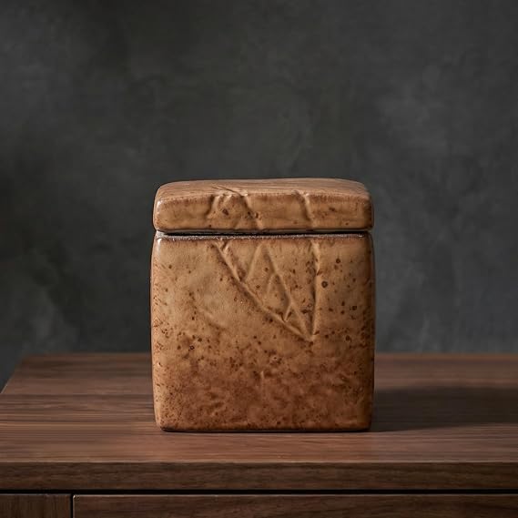 Abooxiu Small Urns for Human Ashes Keepsake 2.76 Inches Mini Urns for Ashes Memorial Small Cremation Urn Ash Keepsake Urns Mini Funeral Burial Decorative Urn for Adult Males Females Pets