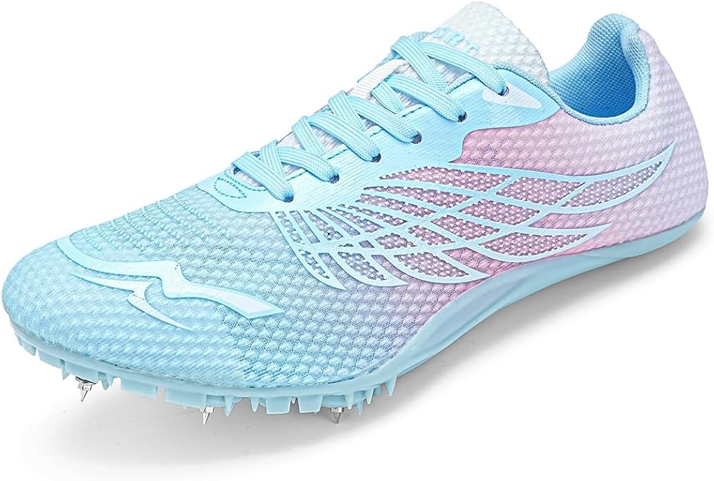 Track Spike Shoe for Men Cross Country Spikes Track and Field Shoes Sprint Distance Running Shoes