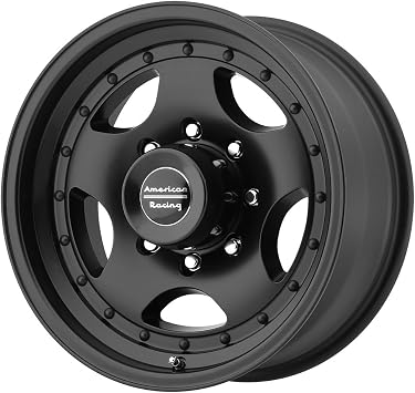 American Racing AR23 16X8 6X5.5 4.5 0mm SATIN BLACK - AR236883B