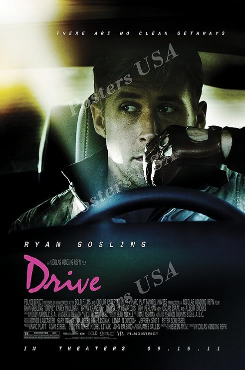 Drive Movie Poster Glossy Finish Made in USA - MOV881 (24" x 36" (61cm x 91.5cm))