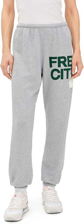 FREECITY Women's Large Heather Sweatpants