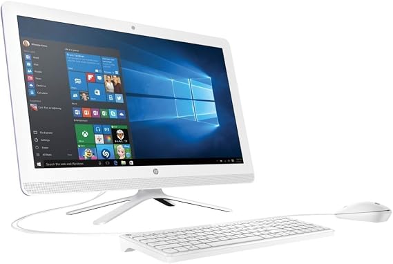 HP 22-b016 All-In-One Desktop (Intel Pentium J3710, 4Gb Ram, 1Tb Hdd) With Windows 10