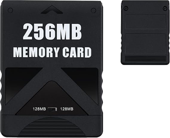 256 MB Memory Card for PS2 Black