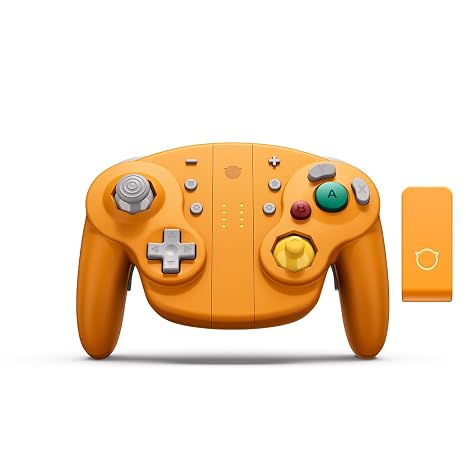 NYXI Wizard 2 Wireless Switch Controller, TMR Hall Joystick Wireless Controller, NFC, Adjustable Triggers, Programmable Buttons, 6-Axis Gyro, HD Rumble for Switch/NGC/PC