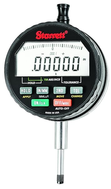 Starrett F2720AD AD Electronic Indicator, 0.600" (15 mm) Range