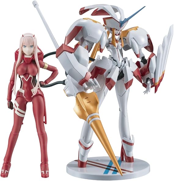 TAMASHII NATIONS - Darling in The Franxx - Darling in The Franxx 5th Anniversary Set, Bandai Spirits S.H. Figuarts x The Robot Spirits Figure