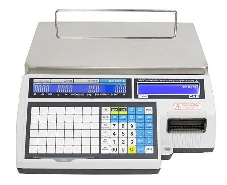 CAS CL5500B-30NE NTEP Label Printing Scale with CL-PLU & 1-Year Support