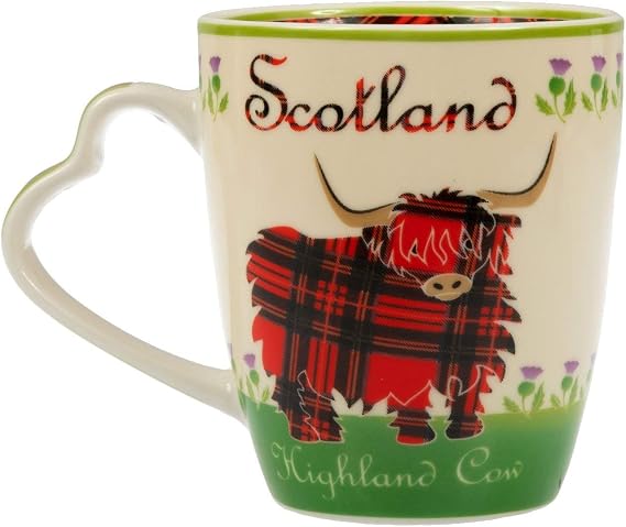 Royal Tara Scotland Highland Cow Mug 380ml/13fl
