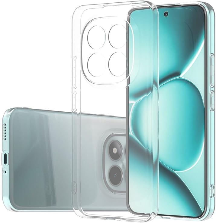 SİDE EYE Xiaomi Redmi Note 15 Pro 4G İle Uyumlu Sararmaz Kamera Korumalı Esnek Darbe Emici Silikon Şeffaf Telefon Kılıfı Arka Kapak - Şeffaf