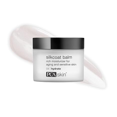 PCA SKIN Silkcoat Balm, Face Moisturizer For Mature and Dry Skin, 1.7 oz | Non-Greasy, Calms and Improves the Look of Aging Skin, Made for Dry, Sensitive, Chapped, and Mature Skin