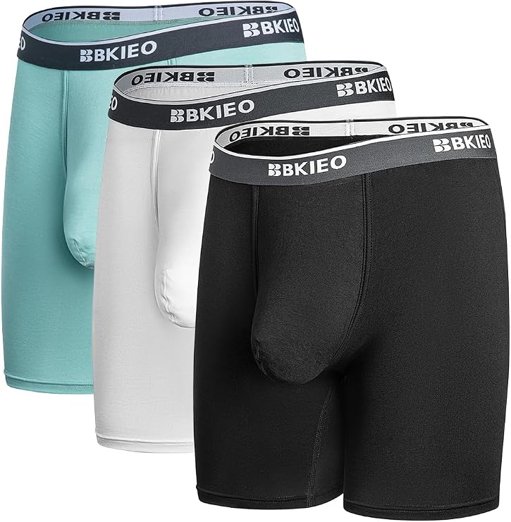 Modal Spacious Pouch Boxer Briefs - Vibrant Everyday Essential, 3-Pack
