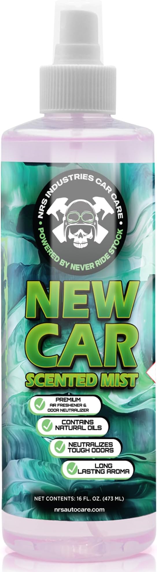 New Car Scented Car Air Freshener Spray | Long-Lasting Odor Eliminator | Interior Cleaner for Upholstery, Fabric, Leather & More