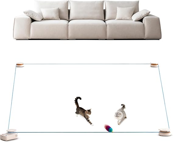 Interactive Cat Toy for Indoor Cat,Automatic Treadmill for Exercise