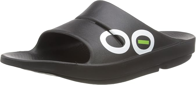 OOFOS OOahh Slide - Lightweight Recovery Footwear - Reduces Stress on Feet, Joints & Back - Machine Washable