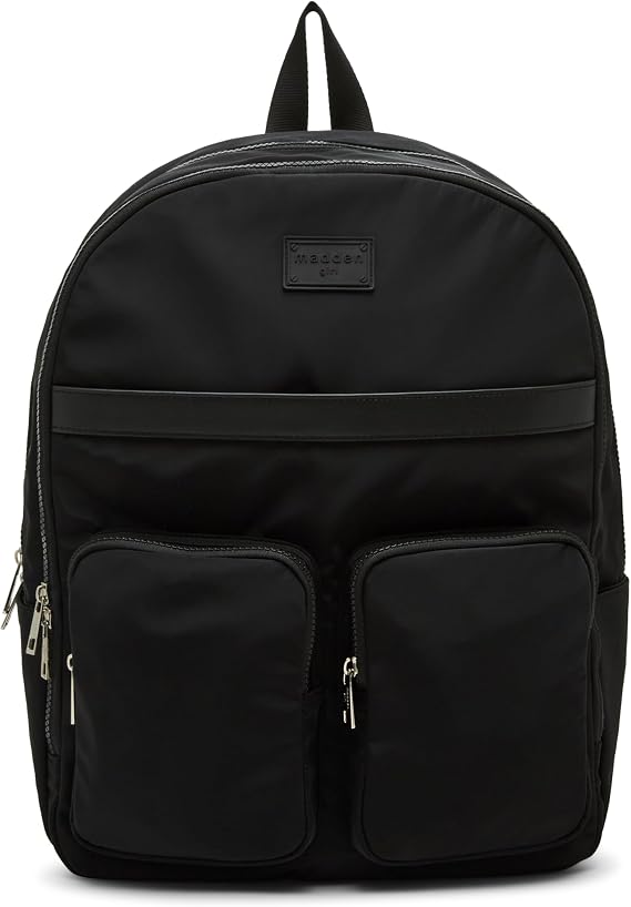 Madden Girl While Backpack, Black