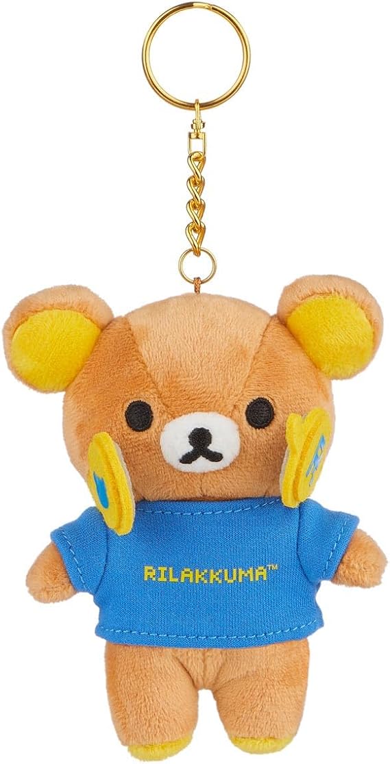 Rilakkuma San-X Original Gamer Series Keychain Plush