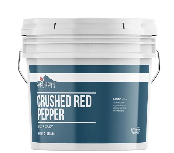 Earthborn Elements, Red Pepper Flakes, 3 Lb