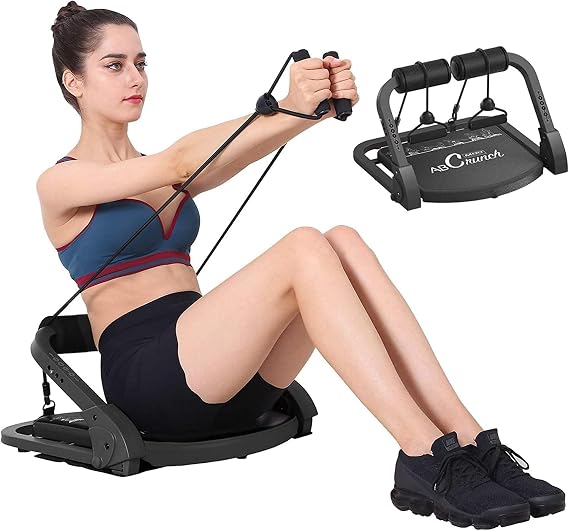 Fitness-abs Exercise Equipment ab Machine for Abs and Total Body Workout, Home Gym Fitness Equipment for All Ages