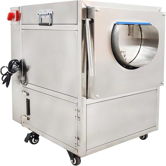 Automatic Electric Rolling Peeling Machine 26.4lbs Capacity 110V