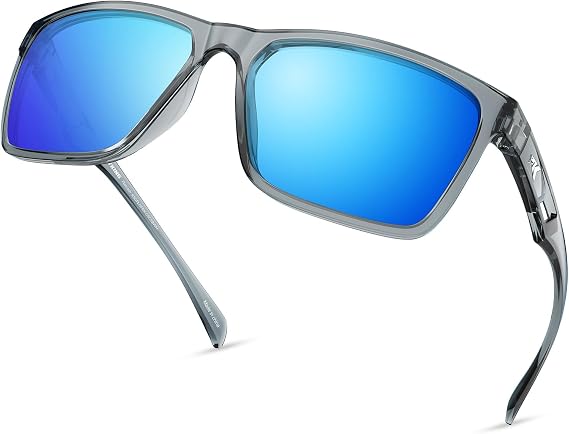KastKing FlatRock Polarized Sport Sunglasses for Men & Women, UV Protection