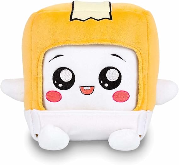 LankyBox Official Merch - Baby Boxy Plush Toy - Small Stuffed Plushies - Cute Baby Boxy Plush for Kids - Official Store - Baby Foxy and Boxy
