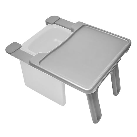 Children's Factory Edutray Desk Attachment for Cube Chairs for Kids, Gray