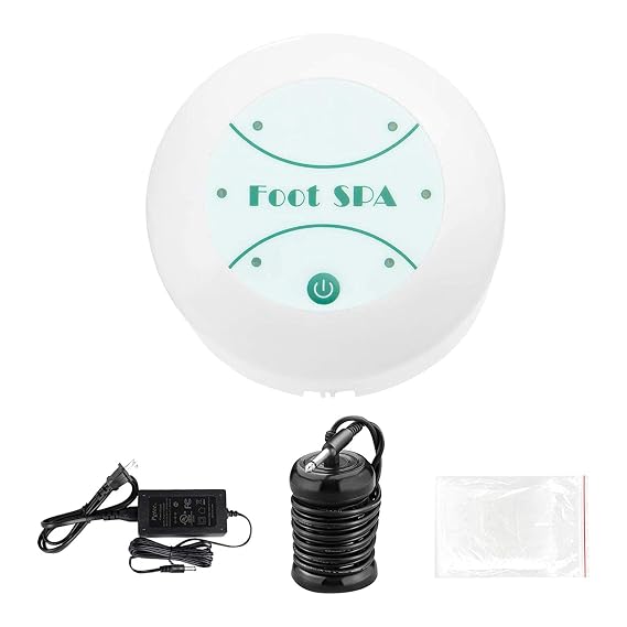 Ionic Foot Machine Kit with Array and Portable Home Bathtub Beauty Club Use Massage Tub