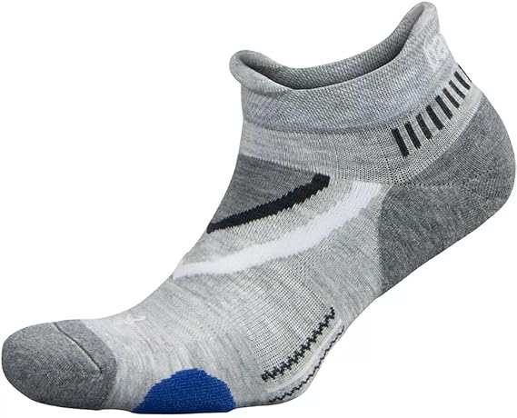 Balega Ultraglide Cushioned Performance No Show Athletic Running Socks for Men and Women (1 Pair) - Ergonomic Fit, Moisture-Wicking, Breathable, Seamless Toe