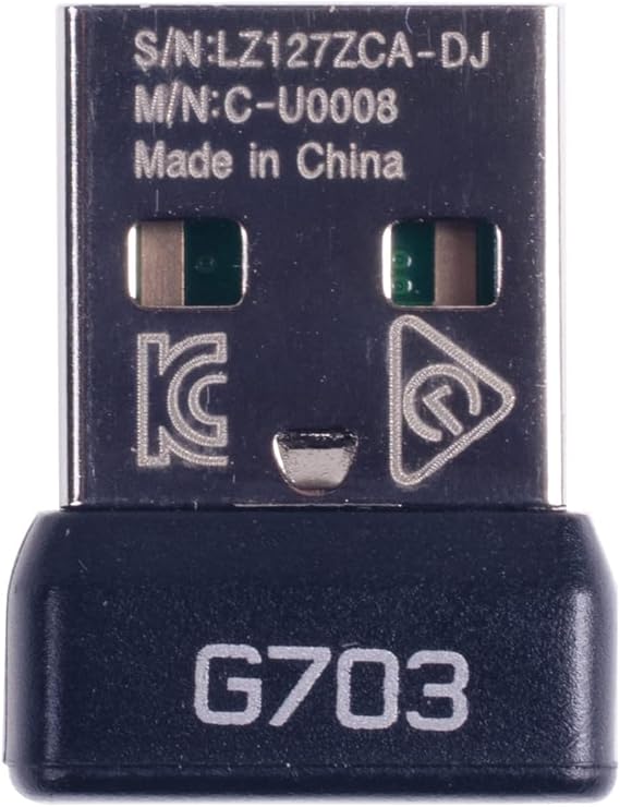 USB Dongle Mouse Receiver Adapter Replacement for Lightspeed G703 G900 G903 G403 G603 Gaming Wireless Mouse (G703)