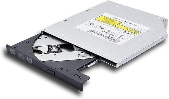 Dual Layer 8X DVD+-RW DL DVD-RAM Writer 24X CD-RW Burner, Model SU-208 SU-208GB 208BB 208AB 208FB 208CB, Laptop Internal CD DVD Player 9.5mm Slim Tray-Loading SATA Optical Drive Replacement