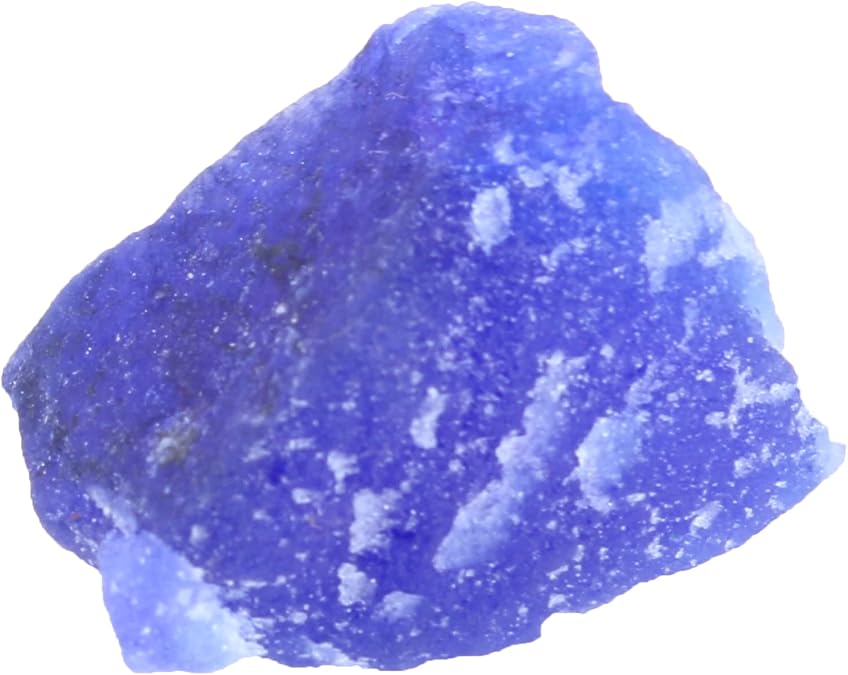 REAL-GEMS 24 Ct. Natural Blue Sapphire Raw Rough Loose Gemstone For Cabbing AXA-22