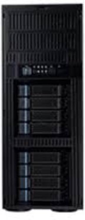 Chenbro 4U Mainstream Workstation Rackable Tower Server Chassis - SR,Black,Bezel Black,SAS/SATA,1 * 8025,1 * 12025,CRPS(1+1),800W,Single, 4-Bay Internal HDD cage