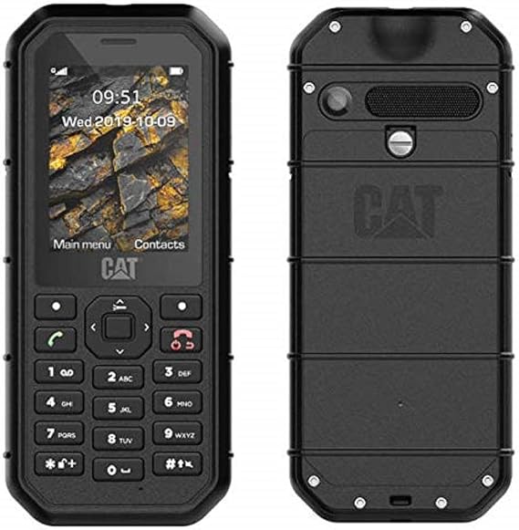 Caterpillar CAT B26 - Mobile Phone 8MB, 8MB RAM, Dual Sim, Black