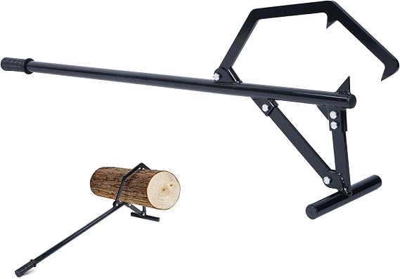 Timberjack Log Roller Lifter Adjustable Log Cant Hook Logging Tools