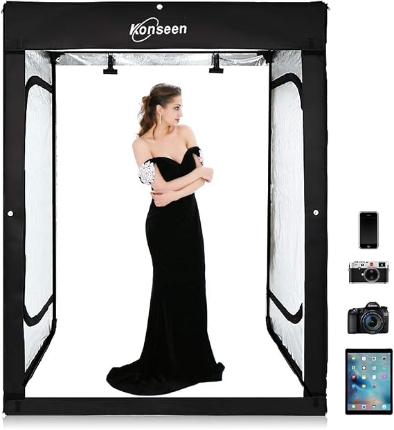 Photo Light Box 47x39x78 inch, Large Photo Box for Photography