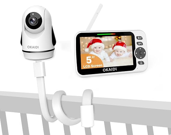 OKAIDI Baby Monitor with Mount for OD8052/OD8060,Baby Camera Mount for Crib
