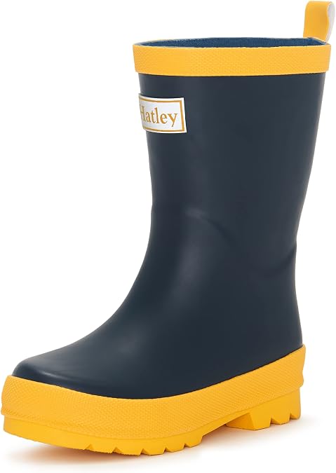Hatley Unisex Kid's Solid Rain Boots
