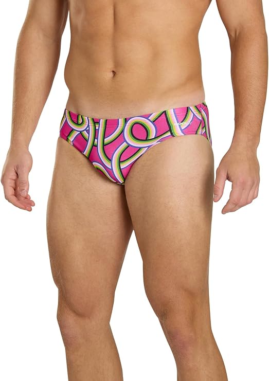 Sporti Hydrolast Men's Athletic Swim Brief Swimsuit, Competitive Swimwear