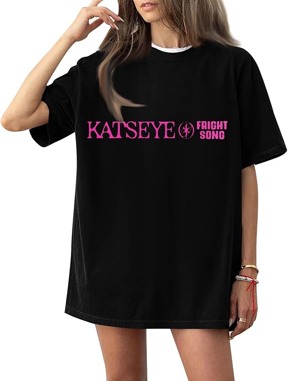 Katseye Shirt Beautiful Chaos Shirt Katseye Merch | Women Crewneck Short Sleeve Tops Graphic Tee for Fans
