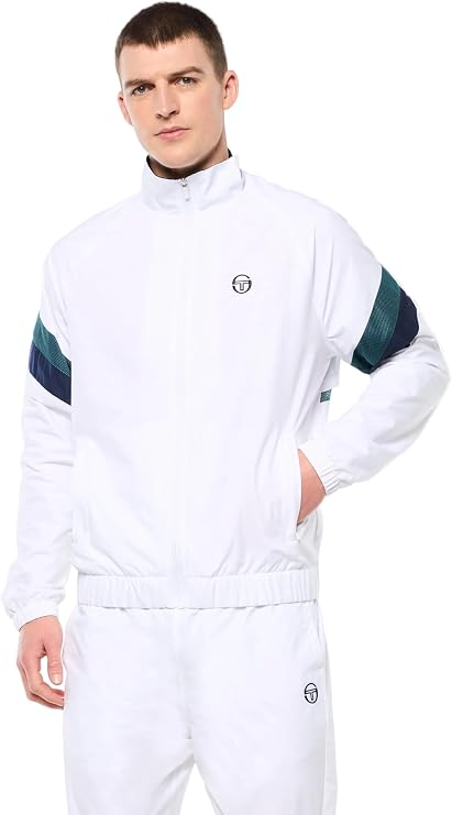 Sergio Tacchini Ventilato Mens Track Jacket - Brilliant White