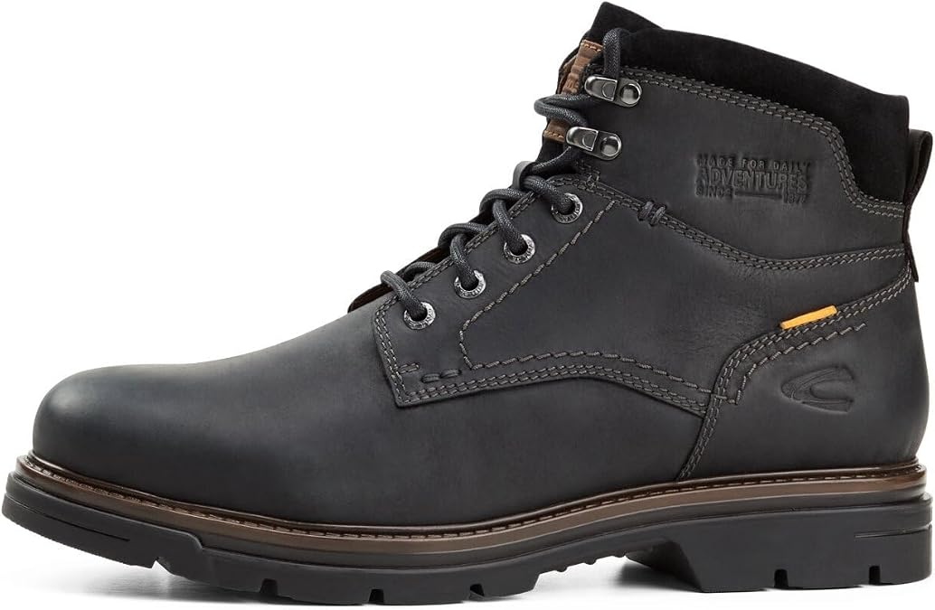 camel active Men's Lace-Up Zip