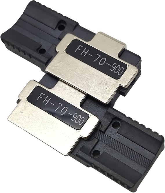 (1 Pair) FSM-90R FSM-88R FSM-70R Ribbon Splicer Fiber Holder Sheath Clamps Fixlure Chuck 900um FH-70-900 for Fujikura FSM-90R FSM-88R FSM-70R FSM-70R+ Ribbon Fusion Splicer