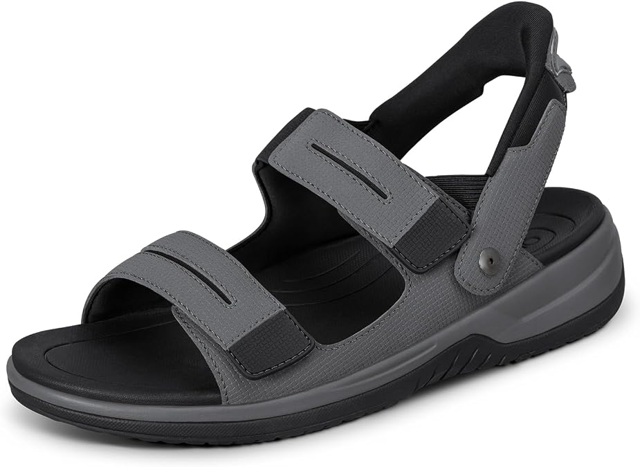 Orthofeet Neptune Orthopedic Men's Slip-On Sandals