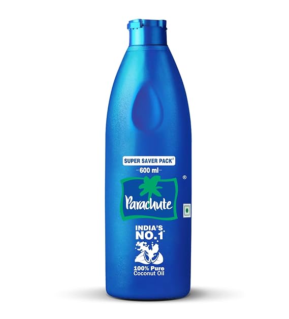 Parachute Coconut Oil Bottle - 600 ml