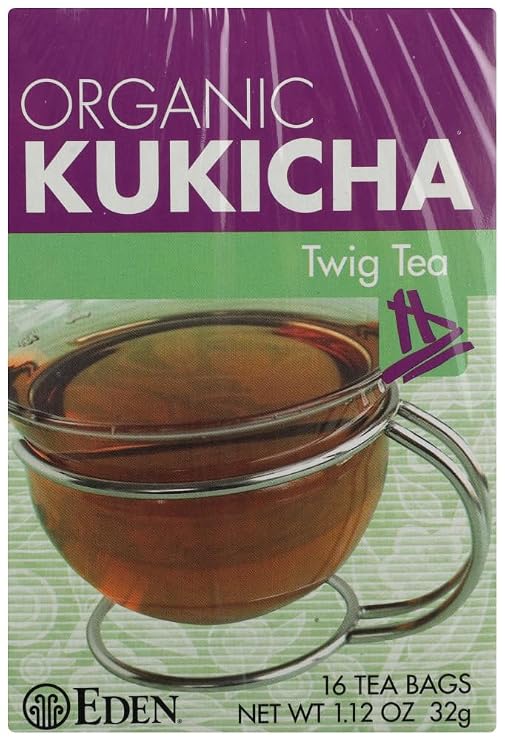 Eden Organic Kukicha Twig Tea 16 bags 2pks