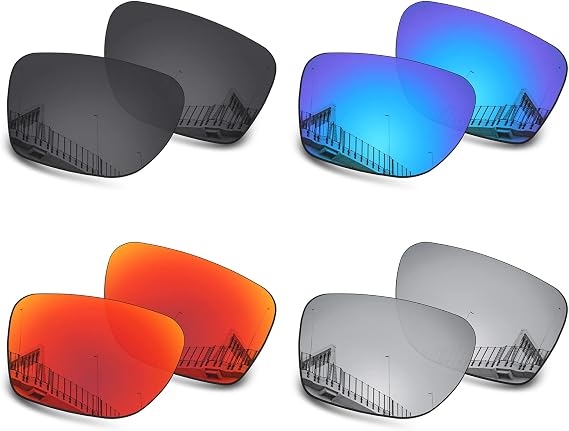 Well-aimed Replacement Lenses Compatible with Roka Barton E3506 56mm Sunglasses - Value Pack 401
