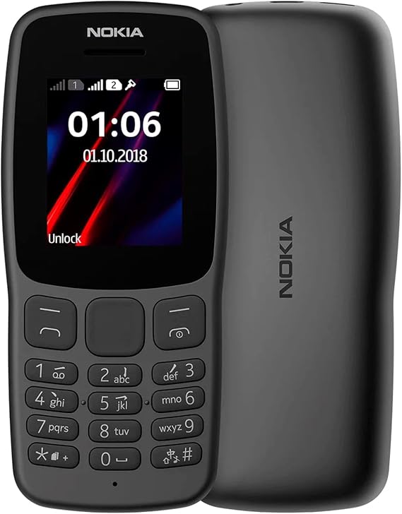 Nokia 106 Black/Mobile 1.8"